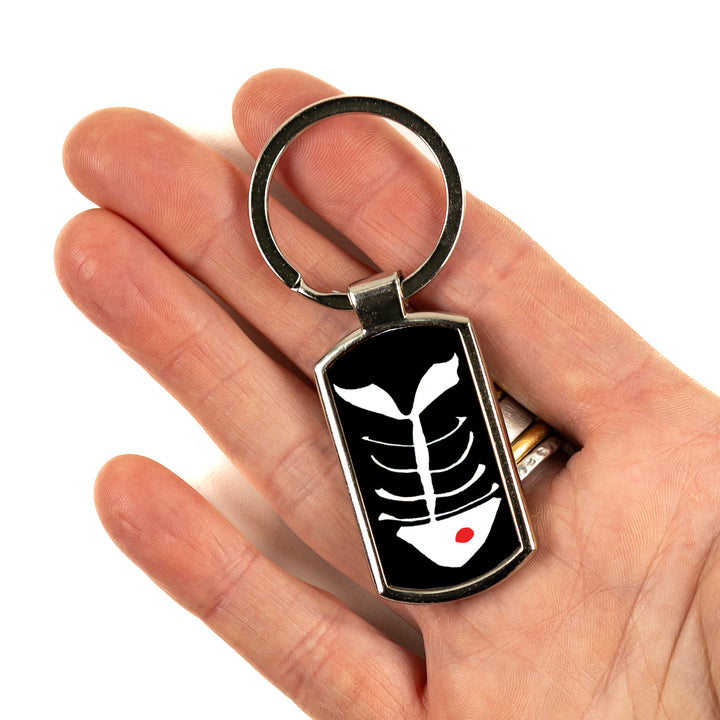 SALE - Black Bonefish Keyring