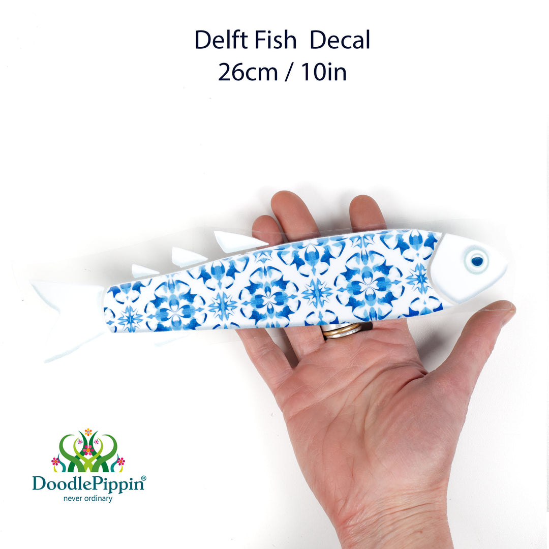 Delft Fish decals