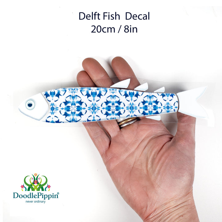 Delft Fish decals