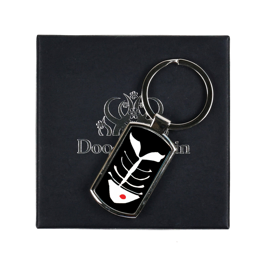 SALE - Black Bonefish Keyring