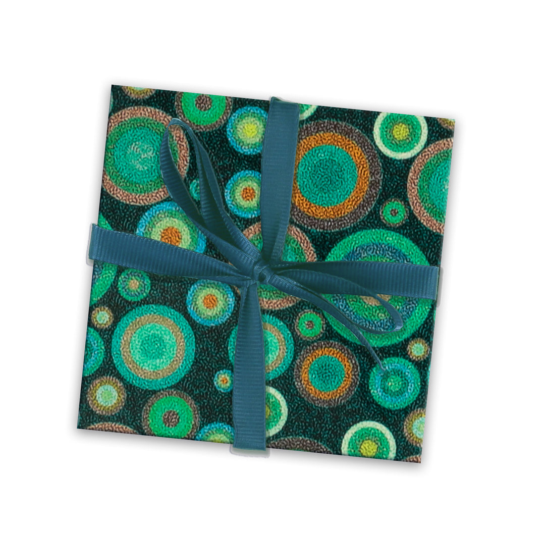 Starry Night Chopping Board - Worktop Protector - Malachite