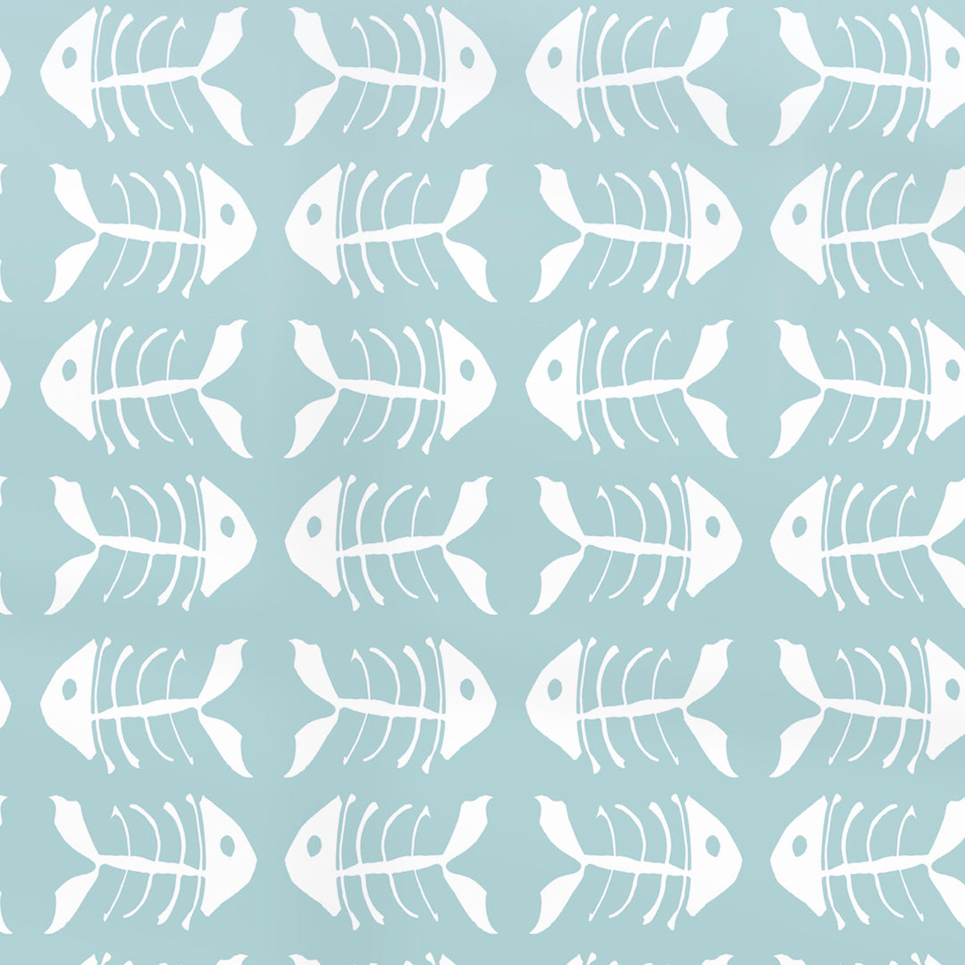 Bonefish Kitchen Splashback - Aqua