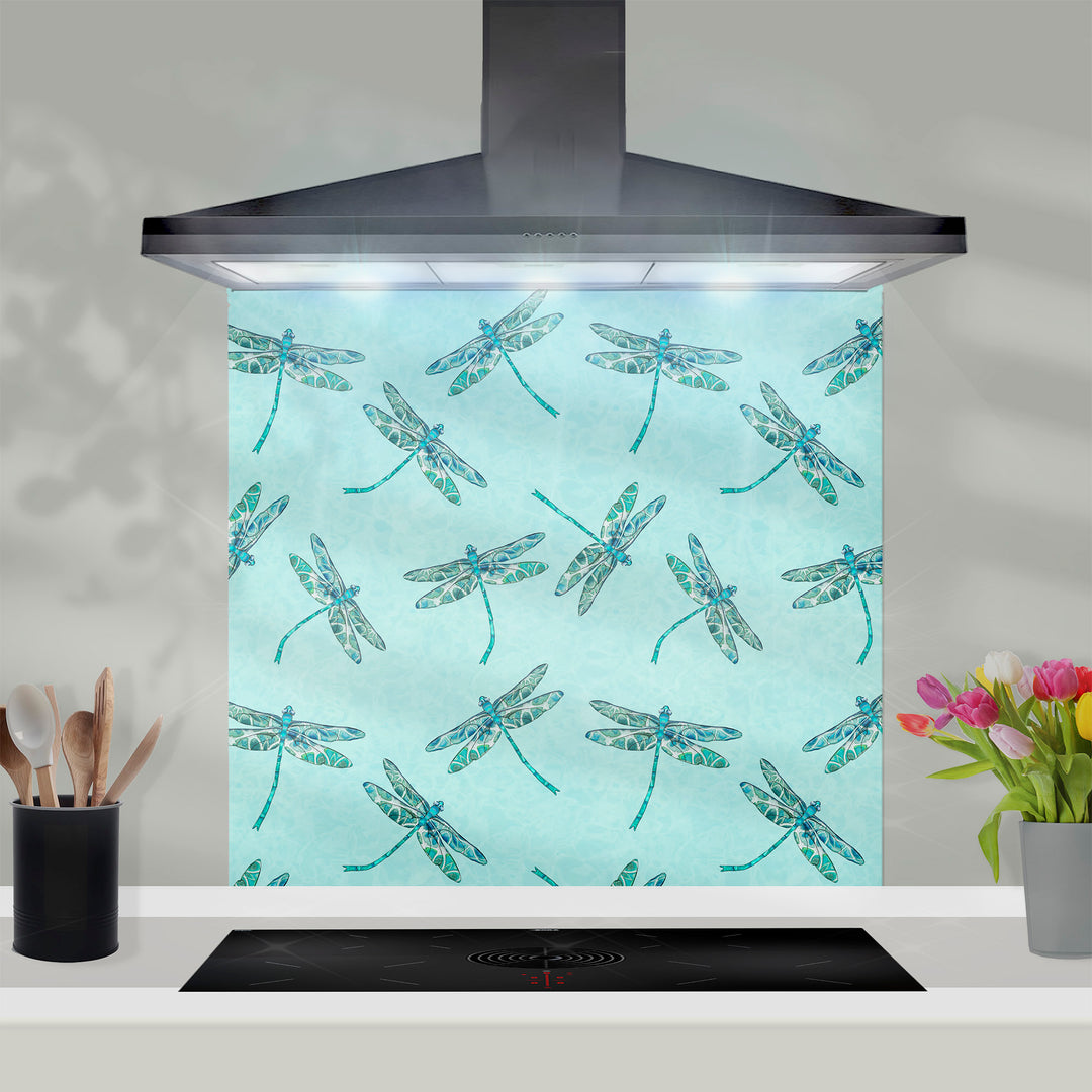 Dragonfly Kitchen Splashback