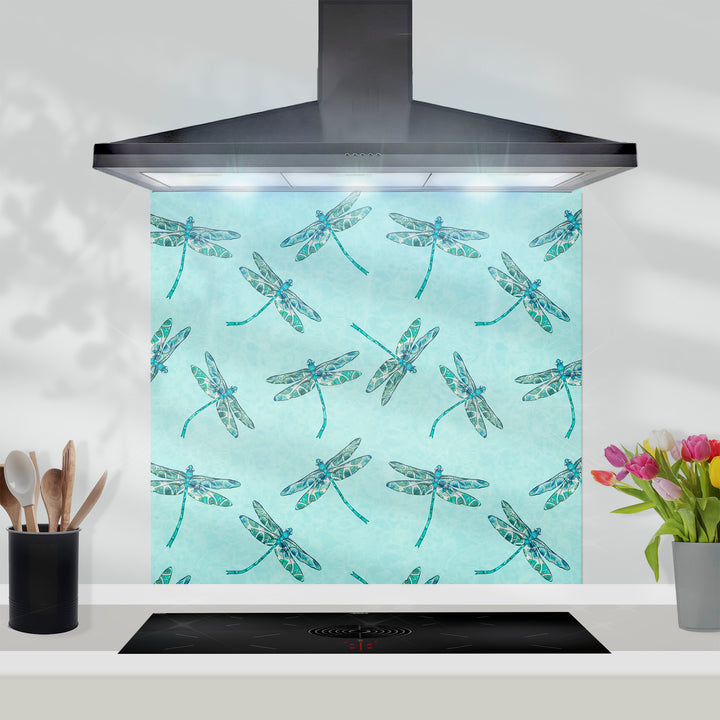 Dragonfly Kitchen Splashback