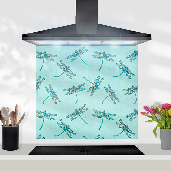 Dragonfly Kitchen Splashback