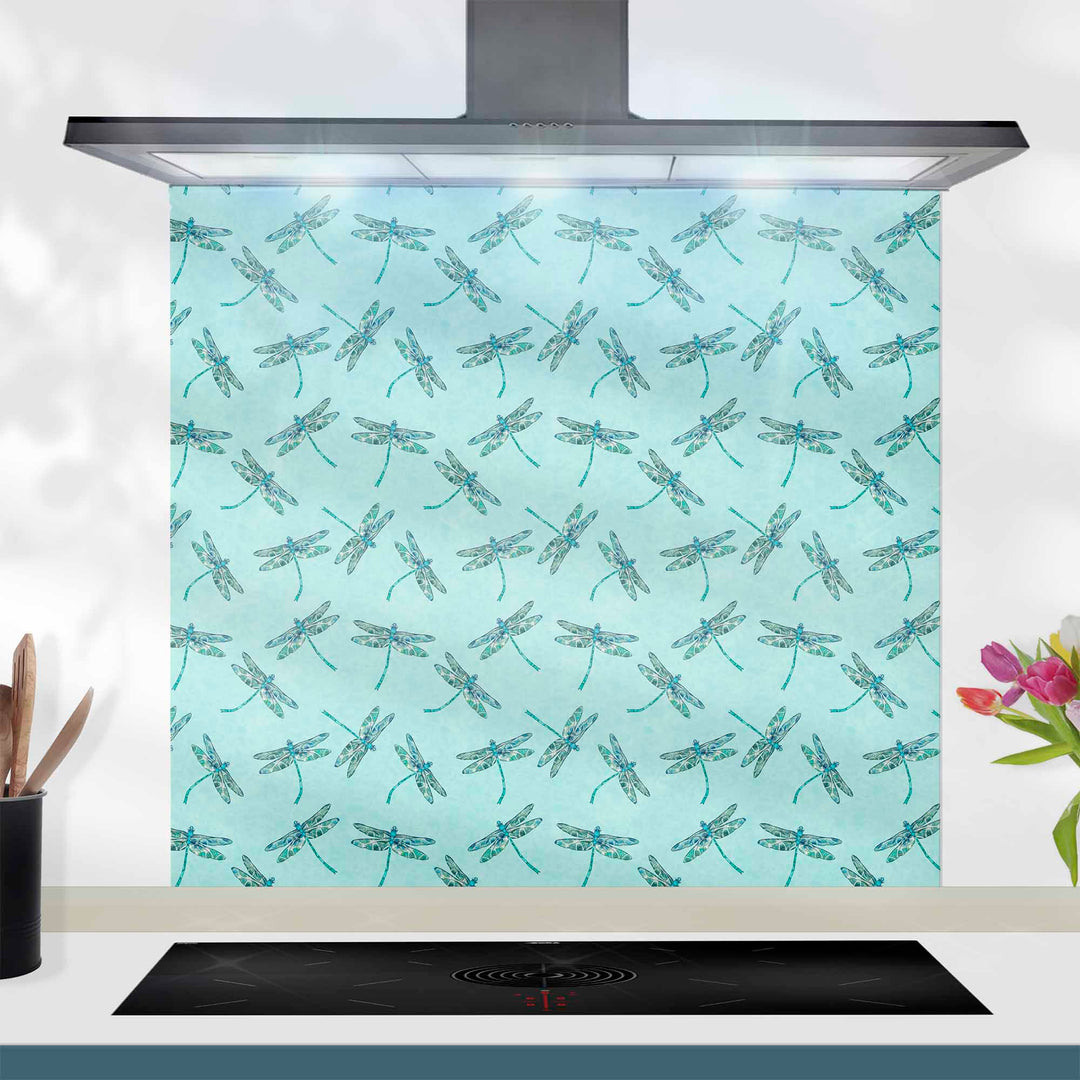 Dragonfly Kitchen Splashback