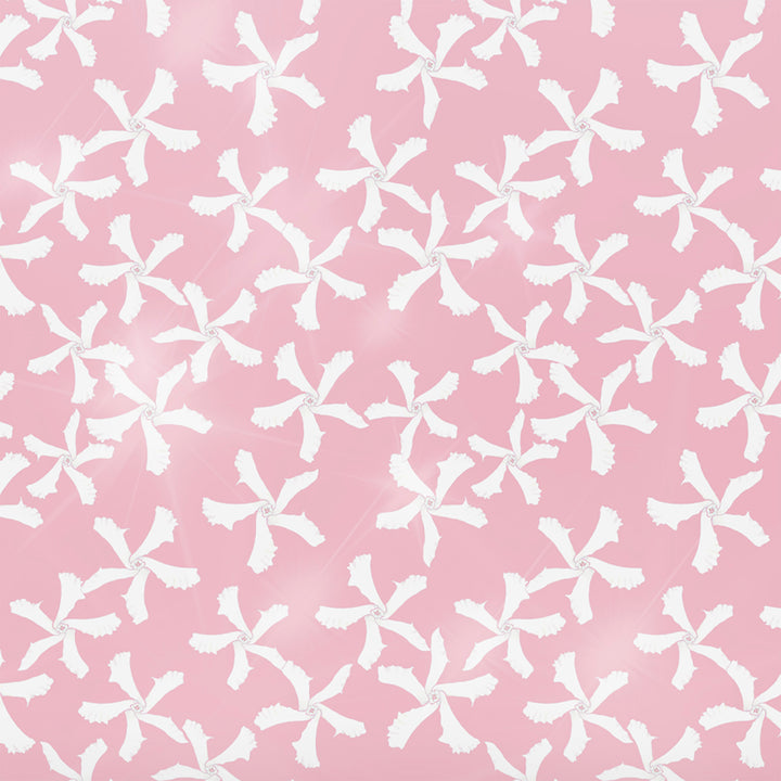 Jasmine Flower Kitchen Splashback - Pink &amp; White