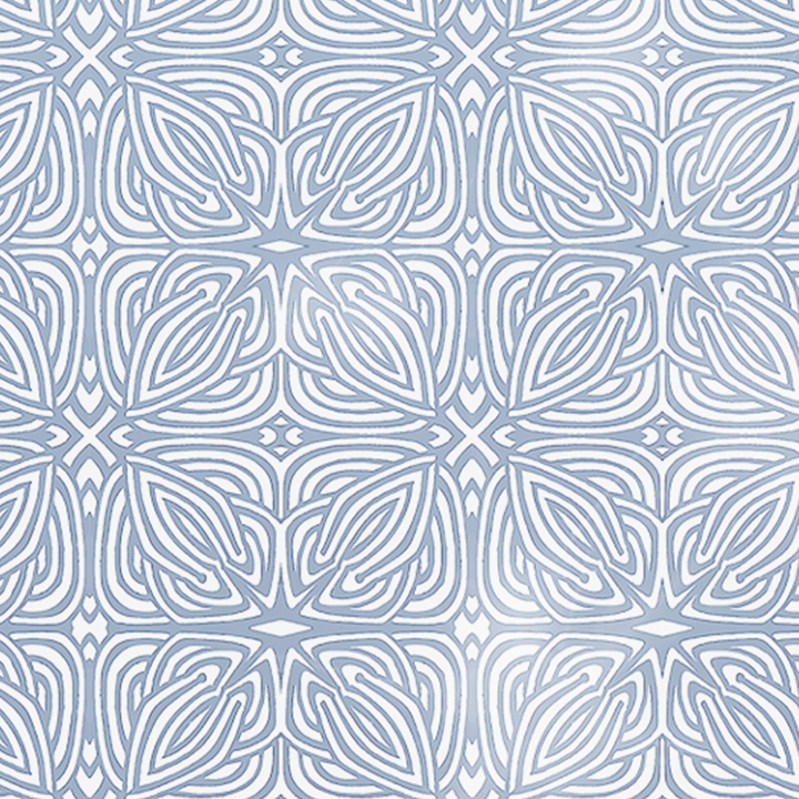 Celtic Knot Kitchen Splashback - Grey &amp; White