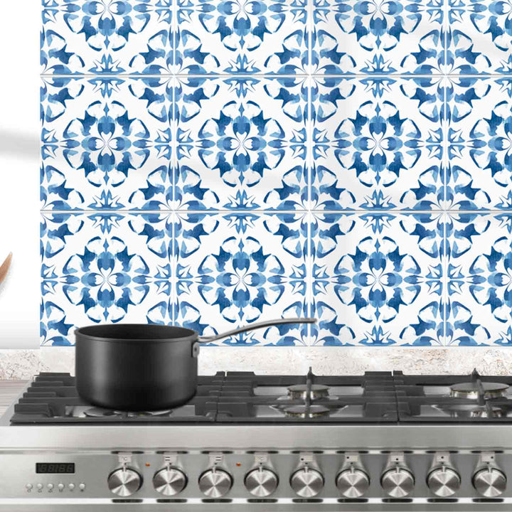 Blue White &