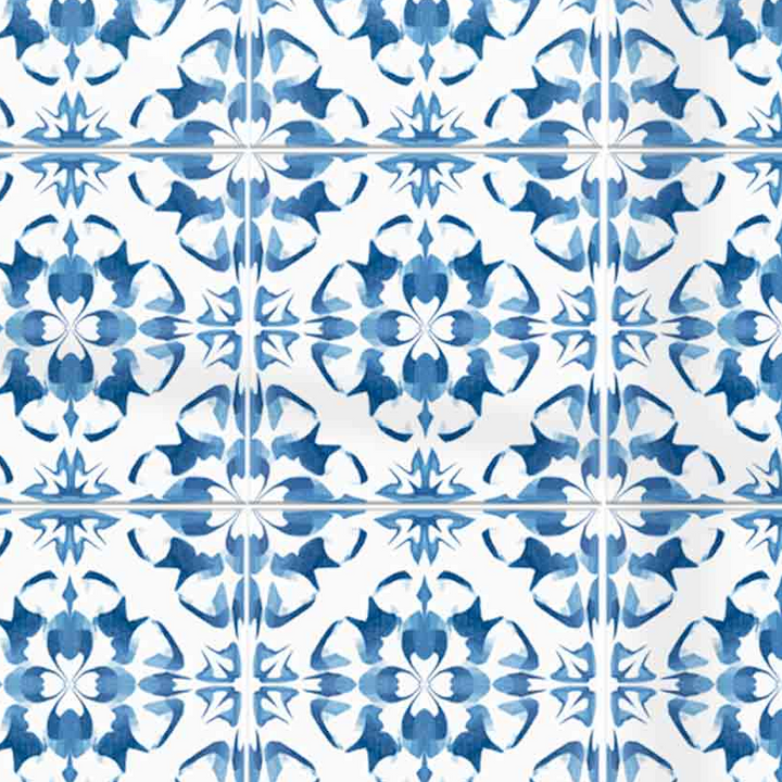 Blue White &