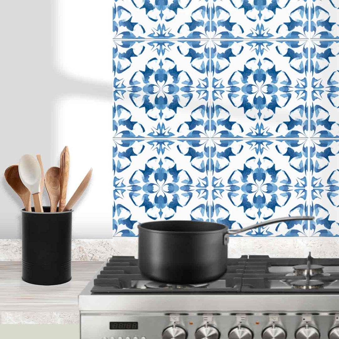 Blue White &