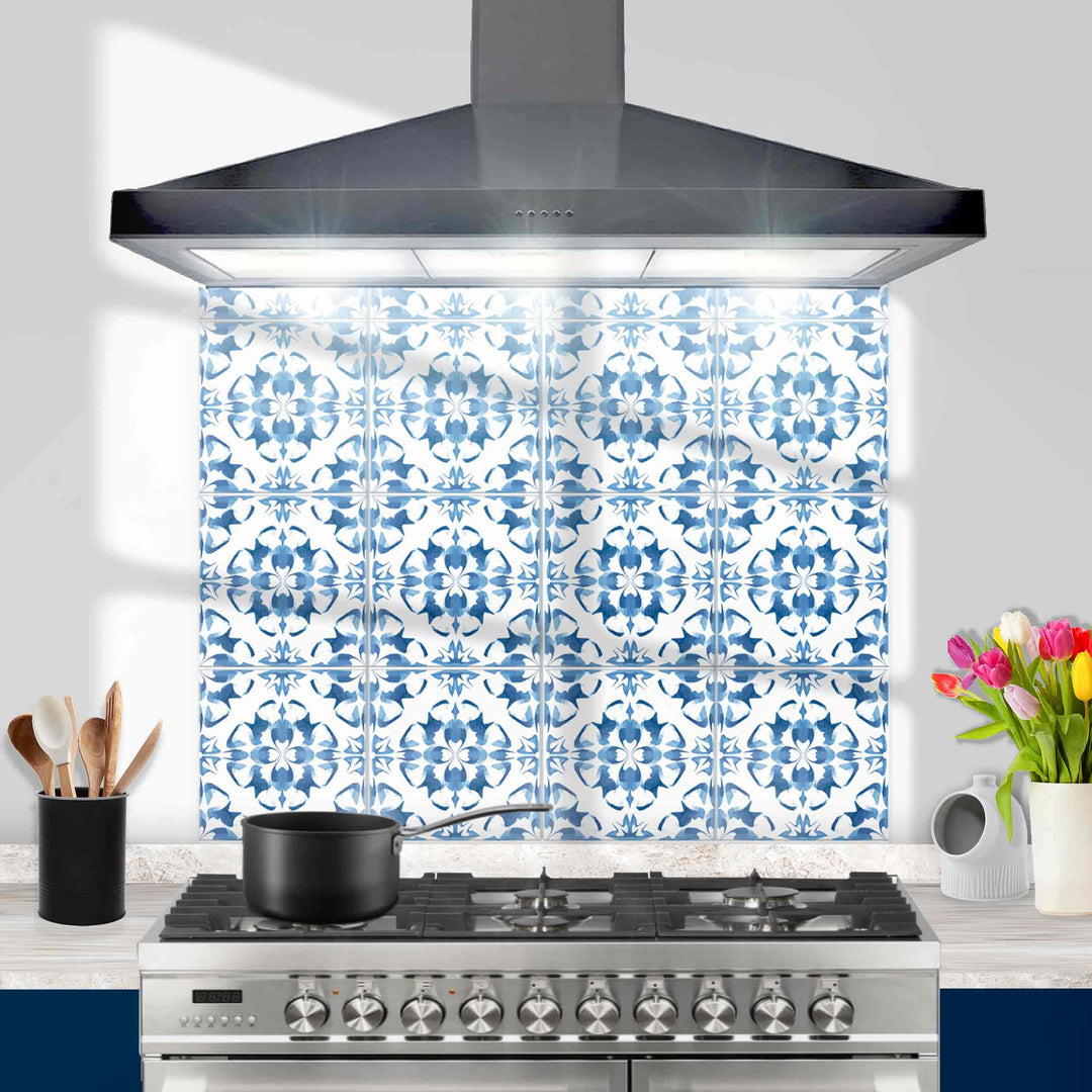 Blue White &