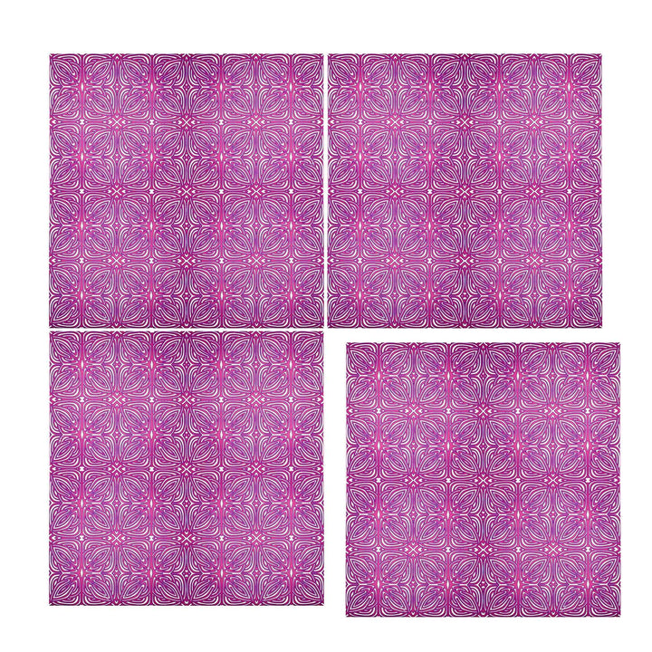 Rhododendron Tile - Pink Purple Celtic - Small Scale