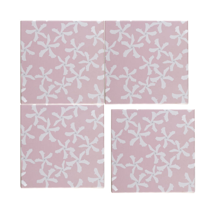Jasmine Flower - Pink - Fired Ink version