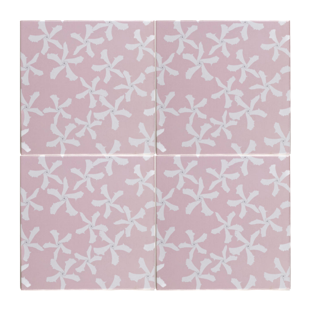 Jasmine Flower - Pink - Fired Ink version