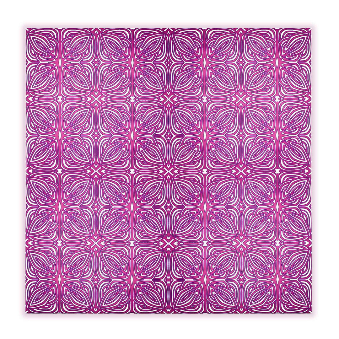 Rhododendron Tile - Pink Purple Celtic - Small Scale