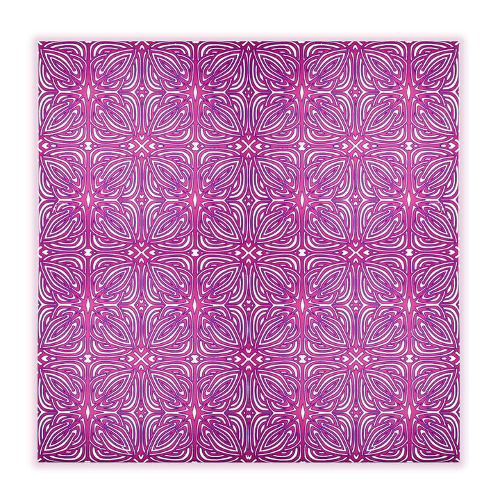 Rhododendron Tile - Pink Purple Celtic - Small Scale