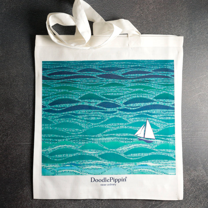 Caribbean Sailing Tote Bag
