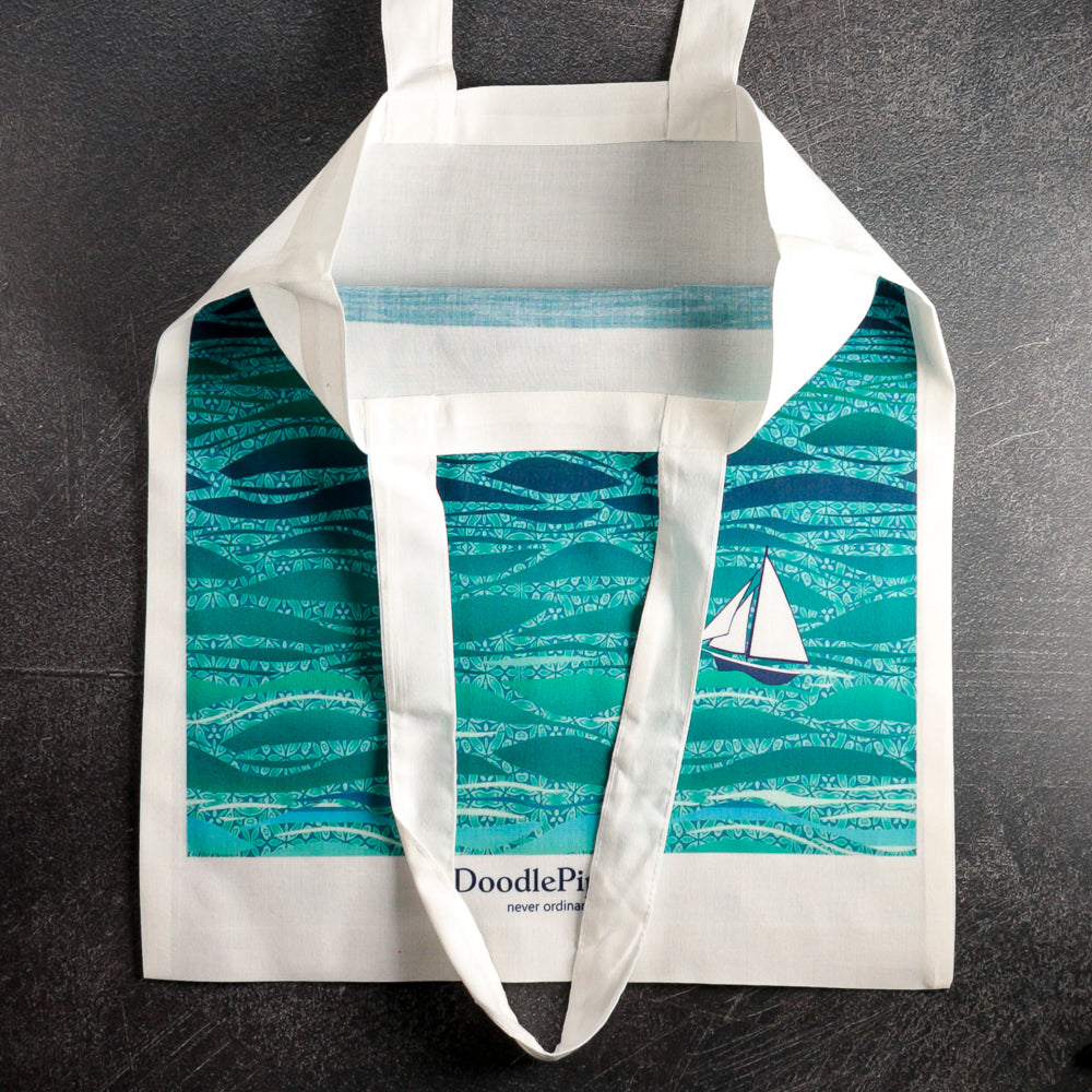 Caribbean Sailing Tote Bag