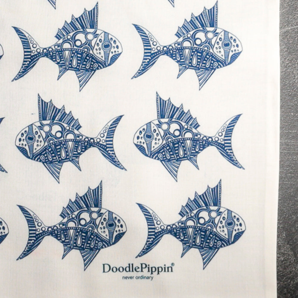 Spiky Fish Tote Bag