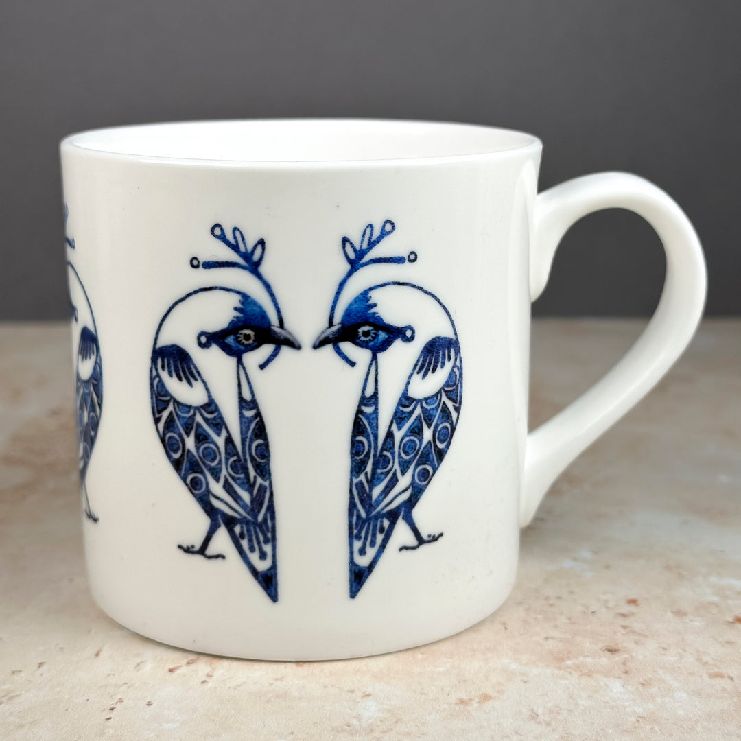 Blue Lovebirds Mug