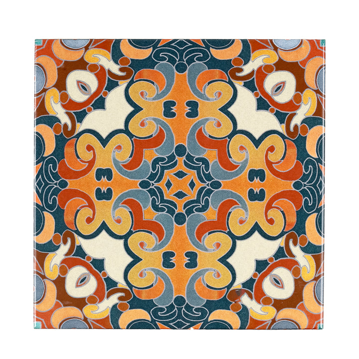 Cantonese Tile  - Fired Ink version