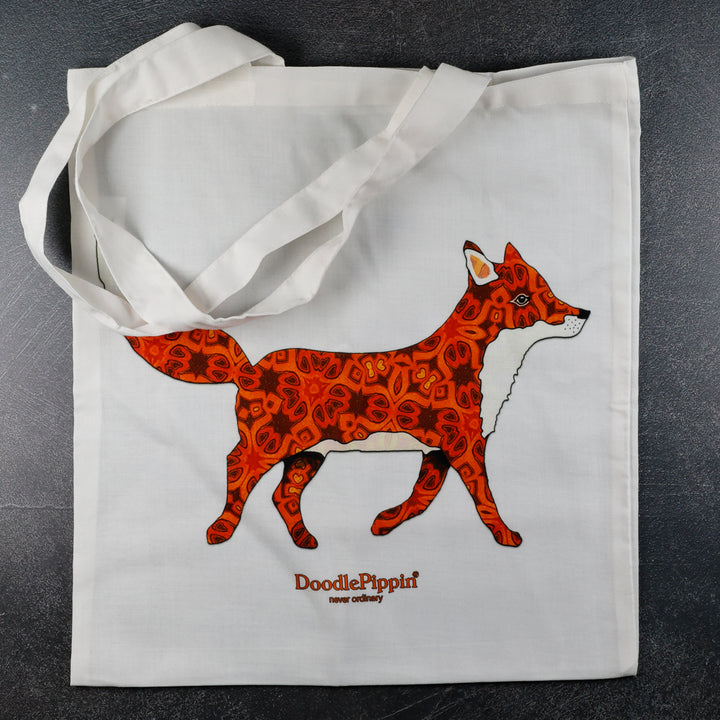 SALE Fox Shopping Bag - Lightweight foldaway tote