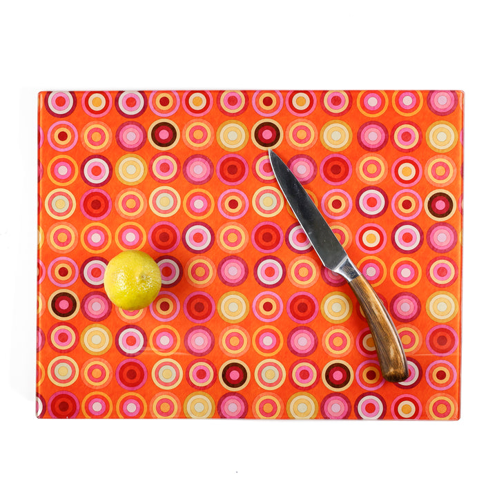 SALE - Circles Worktop Protector (large rectangular - smooth surface)