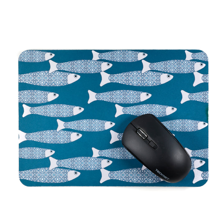 SALE SECOND - Ocean Shoal Mouse Mat / Gaming Mat - Teal