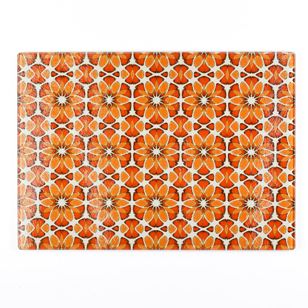 SALE - Moroccan Flower Worktop Protector (small rectangular)