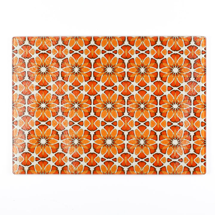 SALE - Moroccan Flower Worktop Protector (small rectangular)