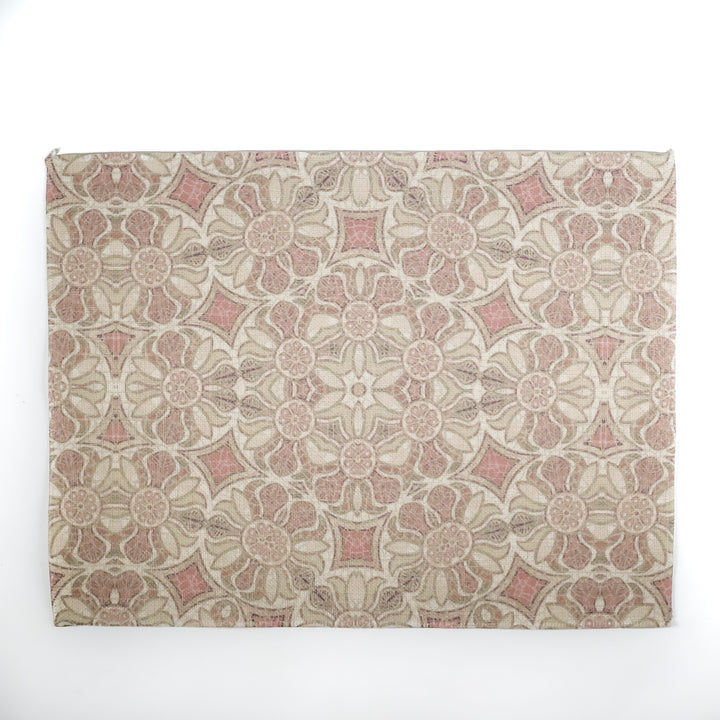 Pale Pink - Pomegranate Design Fabric Placemat