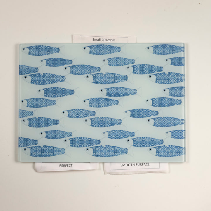 SALE - Ocean Shoal (white background) Worktop Protector - Small/Smooth