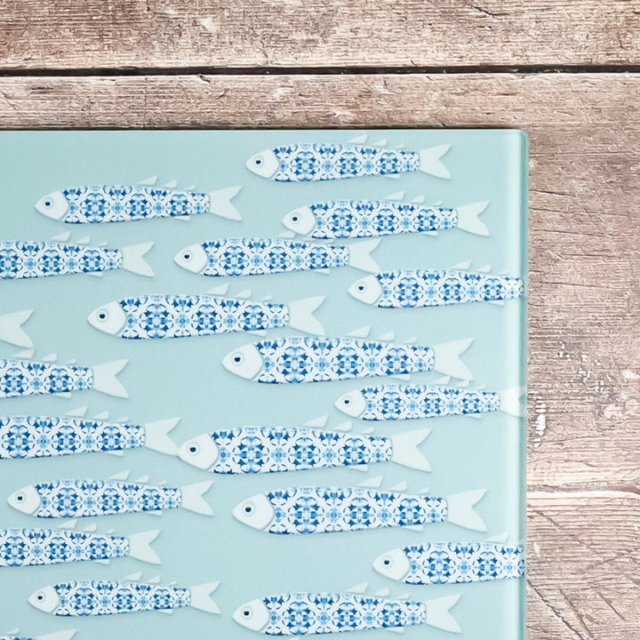 SALE Second - Small rectangular Fish Chopping Board