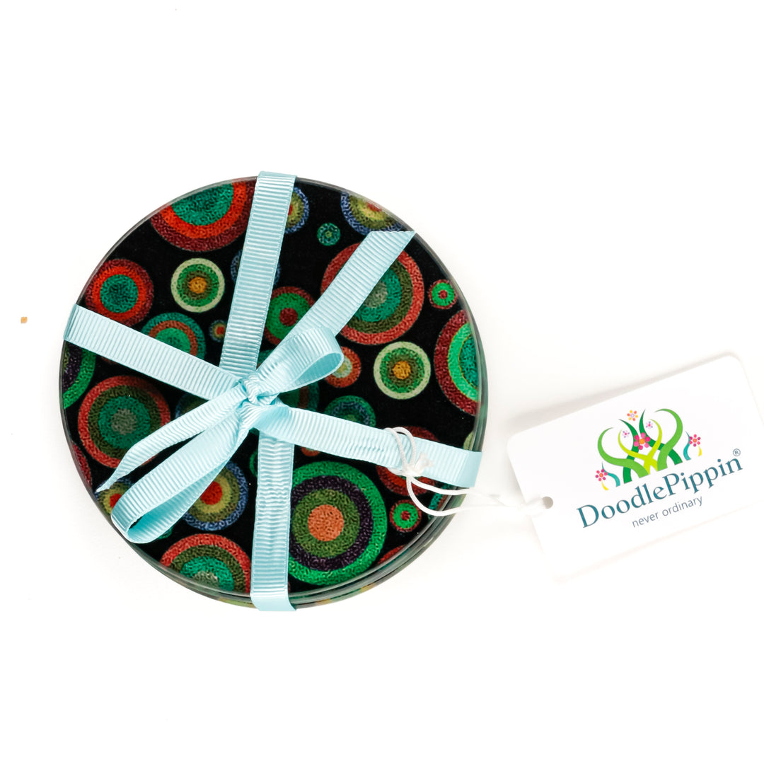 SALE Coaster Set - Starry Night Mix (circular)