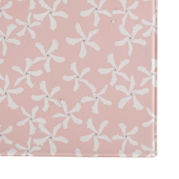 SALE - Jasmine Flower Worktop Protector - pale pink (small rectangular)