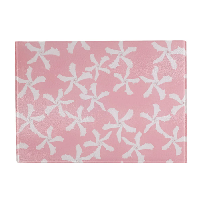 SALE - Jasmine Flower Worktop Protector - pink (small rectangular/textured)