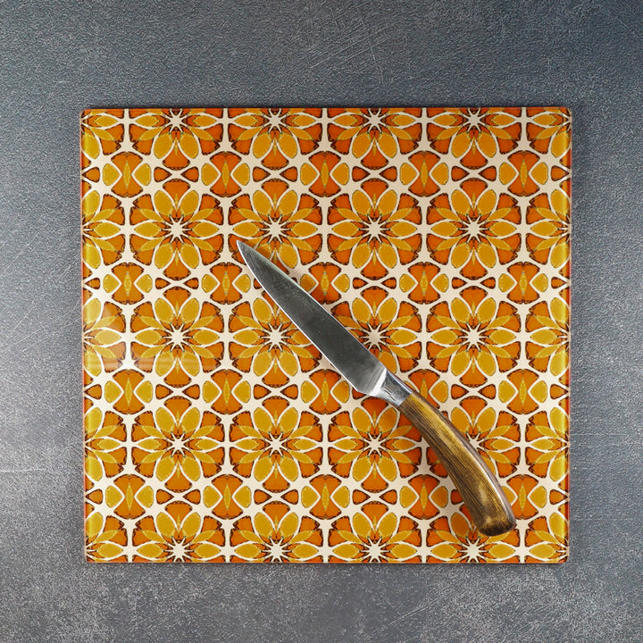 SALE - Moroccan Flower Worktop Protector (medium/smooth)