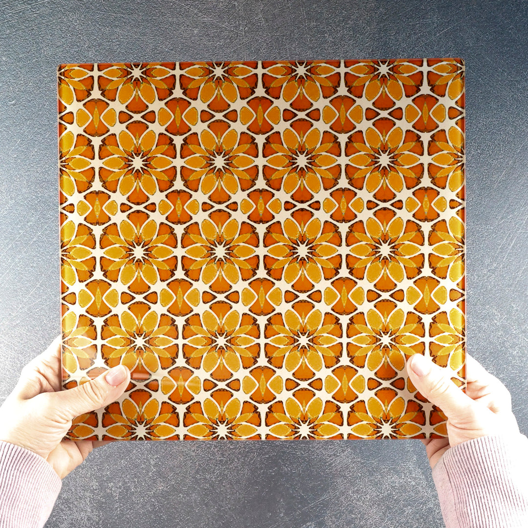 SALE - Moroccan Flower Worktop Protector (medium/smooth)