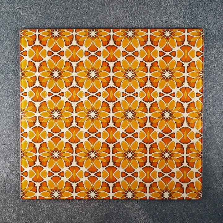 SALE - Moroccan Flower Worktop Protector (medium/smooth)