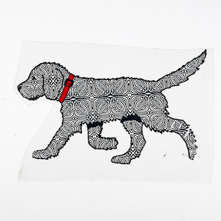 SALE Trotting Black Labradoodle