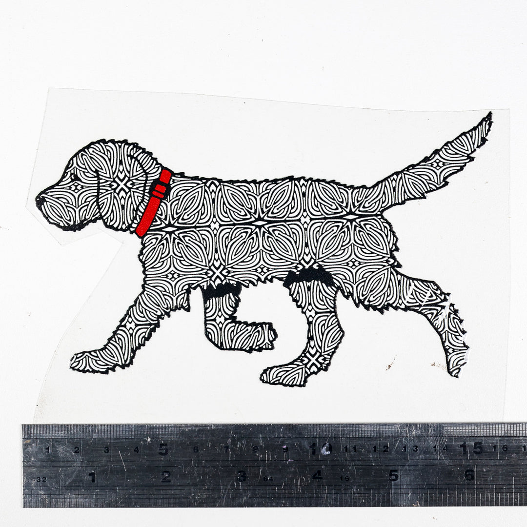 SALE Trotting Black Labradoodle