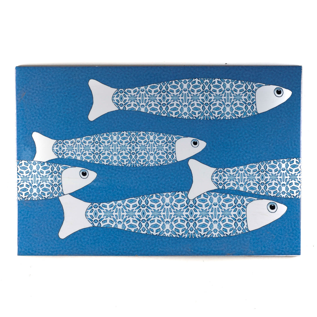 SALE SECONDS - 3x Mixed Ocean Shoal designs - Large Rectangular Tiles - 30x20cm