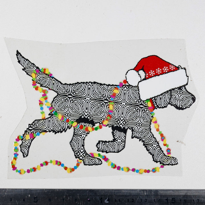 SALE Christmas Black Labradoodle