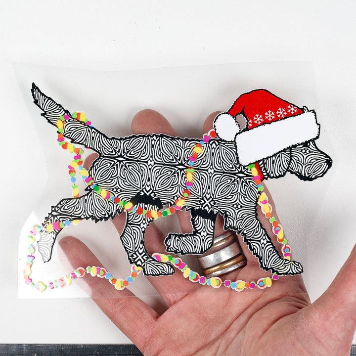SALE Christmas Black Labradoodle
