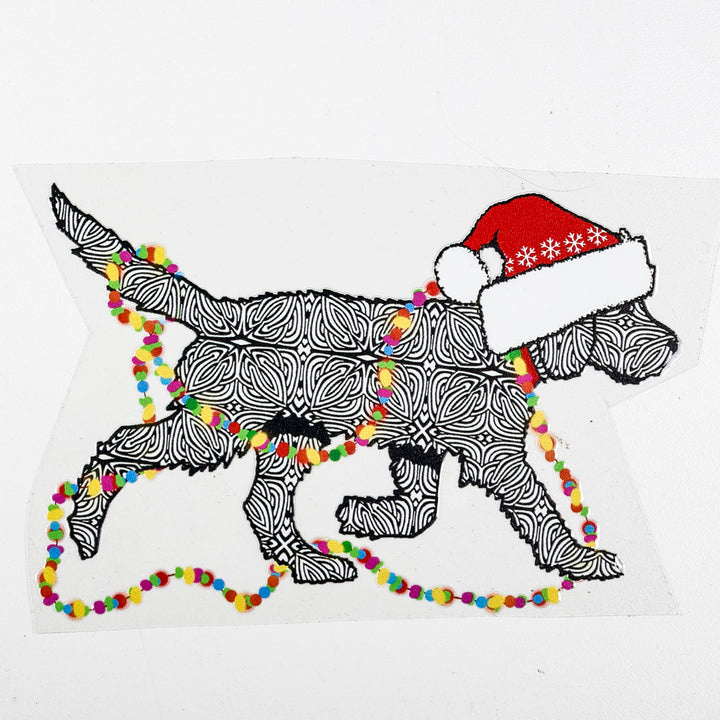 SALE Christmas Black Labradoodle