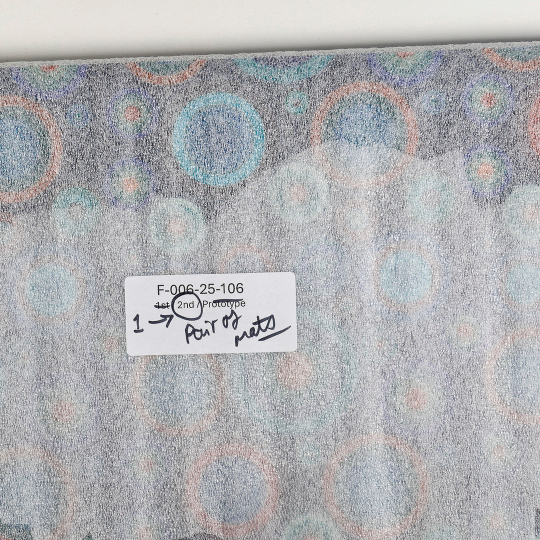 SALE SECONDS - 2x Cork Placemats - spotty starry night design