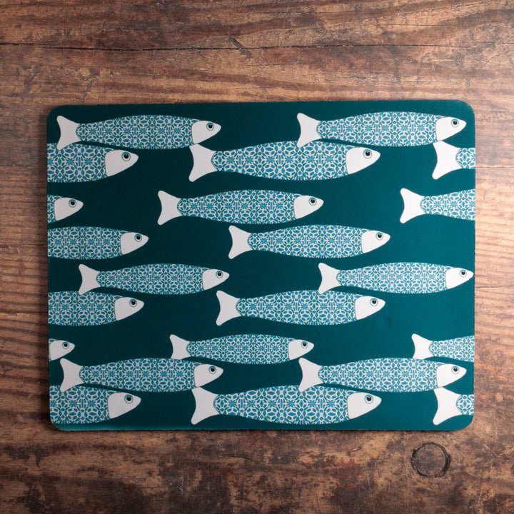 SALE | Ocean Shoal Pet Food Mat - Green