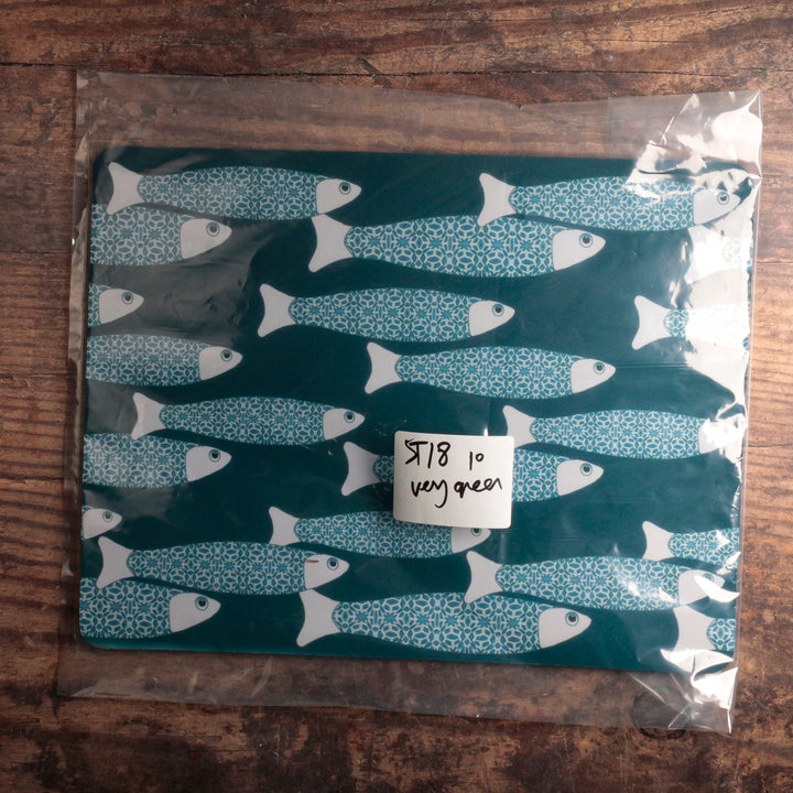 SALE | Ocean Shoal Pet Food Mat - Green