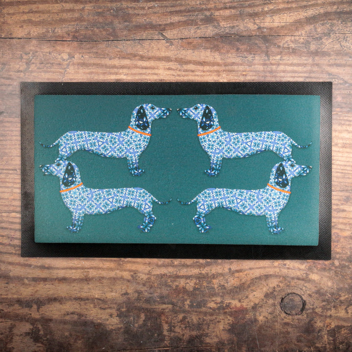 SALE Second: Dachshunds Pet Food Mat